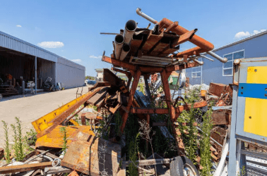 Avcılar hurdacı sanayi bölgesinde hurda toplama